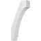 Ekena Millwork 3 1/2-in. W x 12-in. D x 24-in. H Imperial Architectural Grade PVC Knee Brace BRCP035X12X24IMP - alternate 1